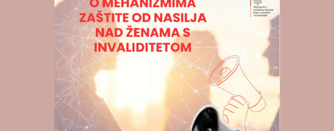JAVNI POZIV ZA UČEŠĆE NA TRENINGU O MEHANIZMIMA ZAŠTITE OD NASILJA NAD ŽENAMA S INVALIDITETOM