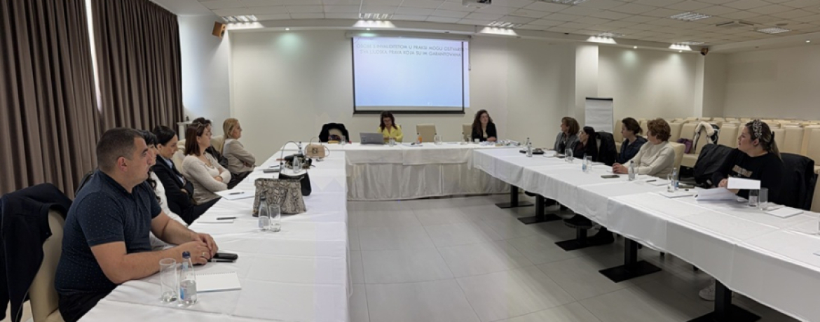 UMHCG: BEZ ZNANJA NEMA ZAŠTITE – STRUČNI KAPACITETI KLJUČNI ZA ZAŠTITU ŽENA S INVALIDITETOM OD NASILJA