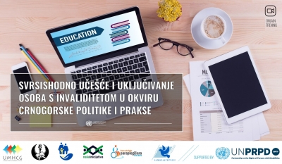 POZIV ZA PRIJAVU NA TRENING O KONVENCIJI UN O PRAVIMA OSOBA S INVALIDITETOM I CILJEVIMA ODRŽIVOG RAZVOJA KOJI UKLJUČUJU INVALIDITET