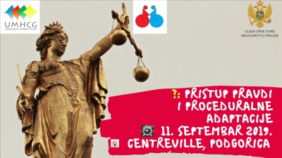 NAJAVA: Obuka o ljudskim pravima OSI i načinima obezbjeđivanja razumnih i proceduralnih adaptacija