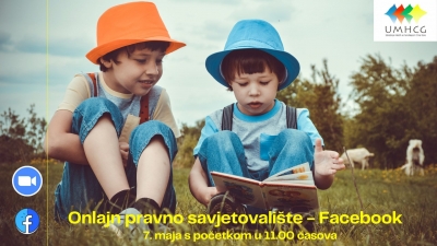 Najava: Onlajn pravno savjetovalište za djecu i mlade s invaliditetom