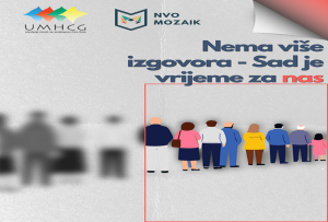 NAJAVA: UMHCG i Mozaik organizuju Simulaciju kretanja u saobraćaju uz upotrebu pomagala i asistivnih tehnologija