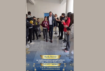 Svečanost u OŠ „Štampar Makarije“: Doček za sjajnu Đurđu