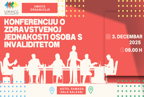 NAJAVA: KONFERENCIJA O ZDRAVSTVENOJ JEDNAKOSTI OSOBA S INVALIDITETOM