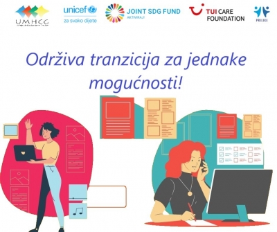 UMHCG POČINJE S REALIZACIJOM PROJEKTA ODRŽIVA TRANZICIJA ZA JEDNAKE MOGUĆNOSTI (STEP &ndash; SUSTAINABLE TRANSITION FOR EQUAL POSSIBILITIES)